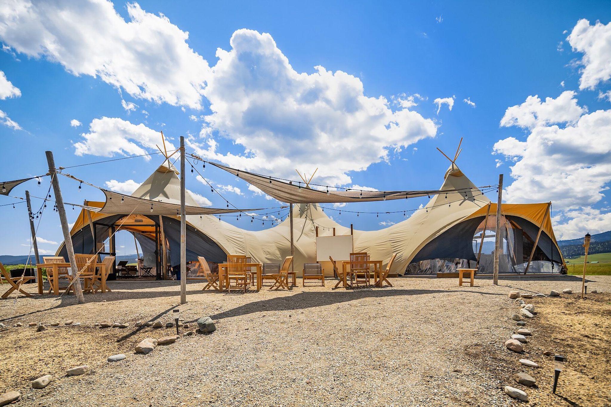 Under Canvas Yellowstone Hotel West Yellowstone Exterior photo